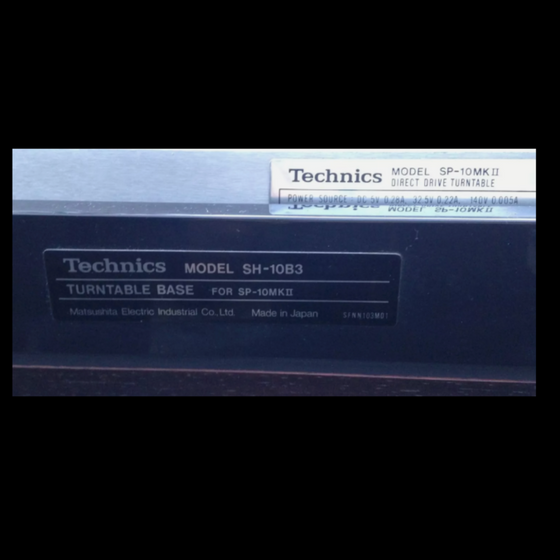 Pre-owned Turntable TECHNICS SL1000 MK2 - TD10 ME / ORTF Version - Audiophile
