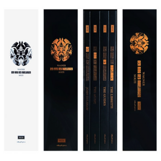 Wagner / Solti – Der Ring des Nibelungen (17 CD / DVD / Blue Ray Audio, Box Set, Numbered Edition, Rarity, Unsealed) - Audiophile