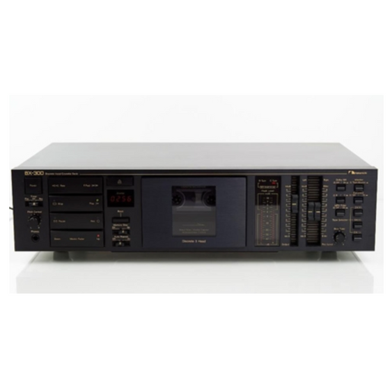 Pre-owned Cassette Deck NAKAMICHI BX300E - Audiophile