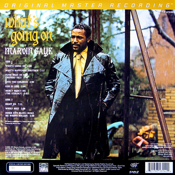 Marvin Gaye - What's Going On (Limited numbered edition, Ultra Analog, MOFI) - Audiophile 