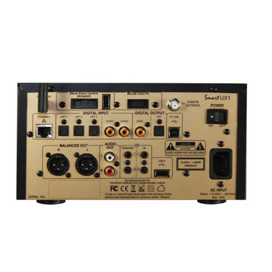 Pre-owned CD Player Advance UX1 - Audiophile