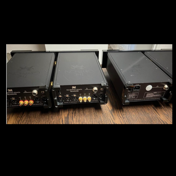 Pre-owned Dual Mono Pre-Amplifier Gryphon Sonata