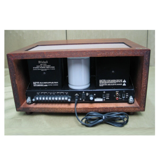 Pre-owned Power Amplifier McIntoch 7270 with wooden case - Audiophile