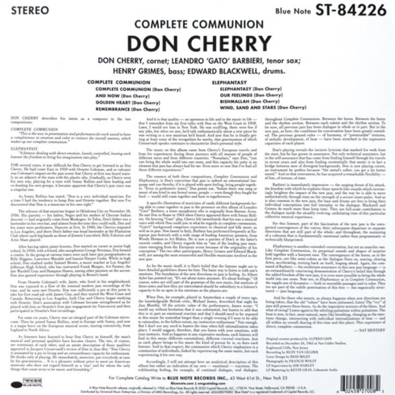 Don Cherry - Complete Communion - Audiophile
