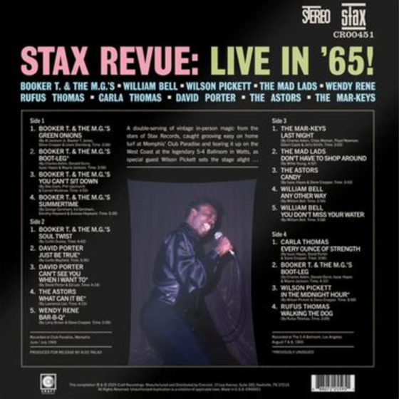 Various Artists - Stax Revue: Live In '65! - Audiophile