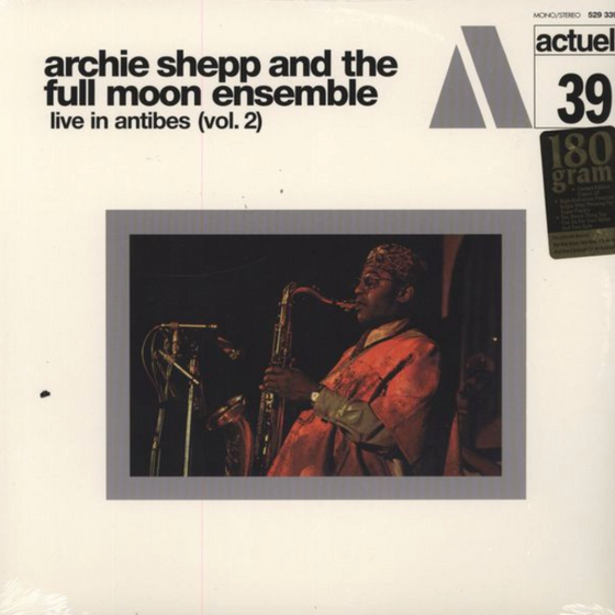 Archie Shepp And The Full Moon Ensemble – Live In Antibes (Vol. 2) - Audiophile