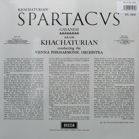 Khatchaturian / Vienna Philharmonic / Khatchaturian – Spartacus / Gayaneh - Audiophile