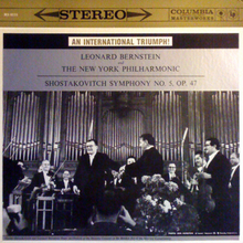  Shostakovitch / Leonard Bernstein / New York Philharmonic – Symphony No. 5 - Audiophile