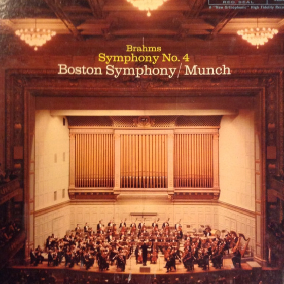 Boston Symphony Orchestra, Charles Munch – Brahms- Symphony No. 4 (Mono) - RARITY