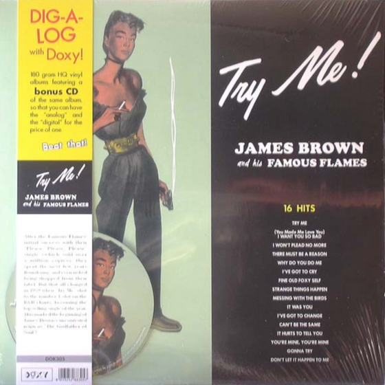 James Brown And His Famous Flames – Try Me! (1LP & 1CD) - RARITY 