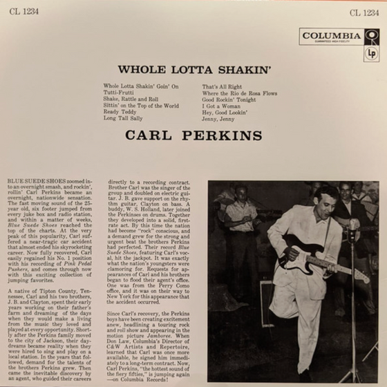 Carl Perkins – Whole Lotta Shakin' - RARITY - Audiophile