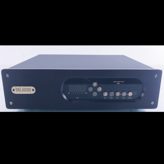 Pre-owned Pre-Amplifier Bel Canto SEP1 (Phono Stage option & Remonte control included) - Audiophile