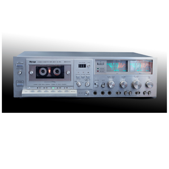 Pre-owned Cassette Deck ALPAGE AL300 (3heads / 3 motors) - Audiophile