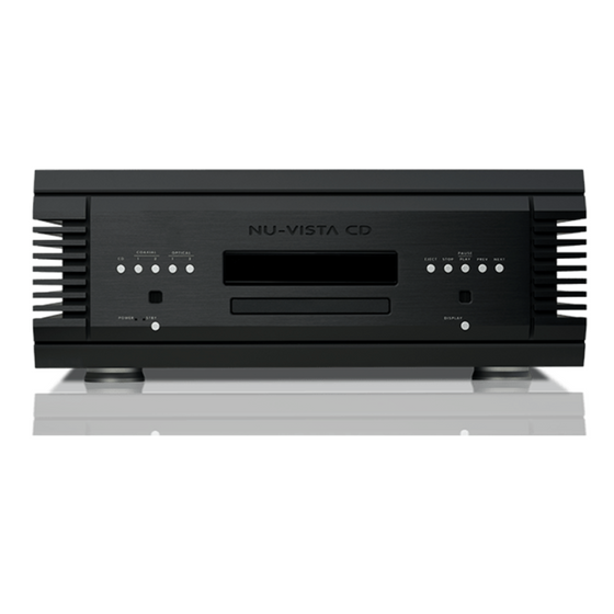 Pre-owned CD Player MUSICAL FIDELITY NU VISTA (black) - Audiophile