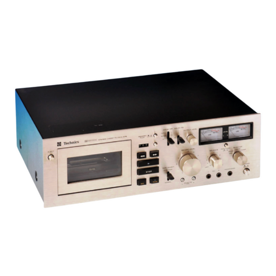 Pre-owned Cassette Deck Technics 676 US - Audiophile