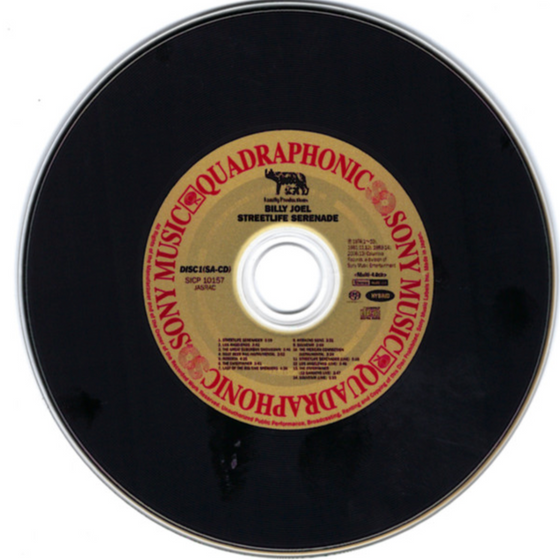 Billy Joel - Streetlife Serenade - 50th Anniversary Deluxe Edition (Hybrid SACD, Blue Spec CD2, Limited Edition) - Audiophile