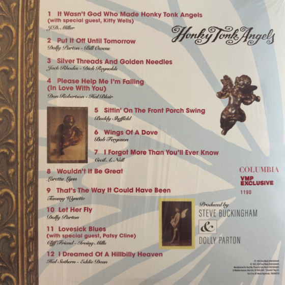 Loretta Lynn, Dolly Parton, Tammy Wynette – Honky Tonk Angels (VMP, Limited Numbered Edition)
