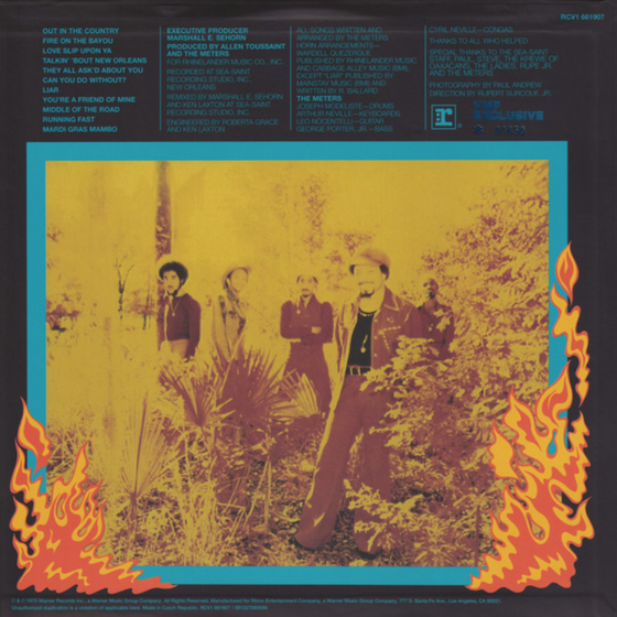 The Meters - Fire On The Bayou (VMP, Limited Numbered Edition) - Audiophile