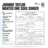 Johnnie Taylor – Wanted One Soul Singer - Audiophile