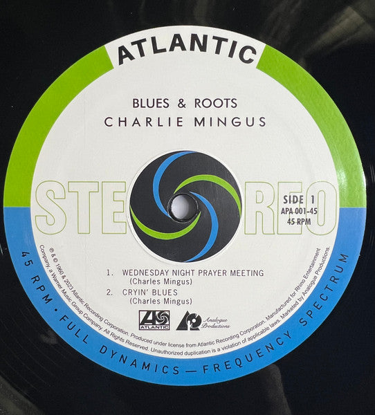 Charles Mingus - Blues & Roots (2LP, 45RPM)
