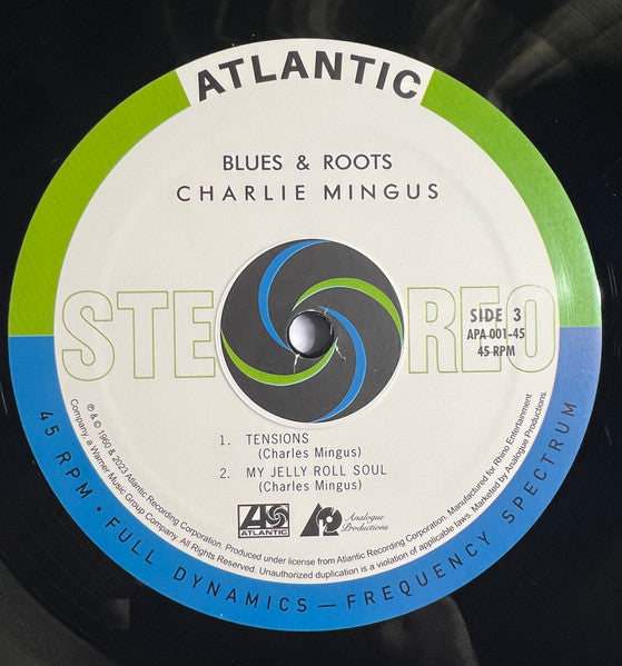 Charles Mingus - Blues & Roots (2LP, 45RPM)