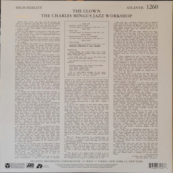 Charles Mingus – The Clown (2LP, 45RPM, Mono)
