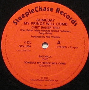Chet Baker Trio - Someday My Prince Will Come