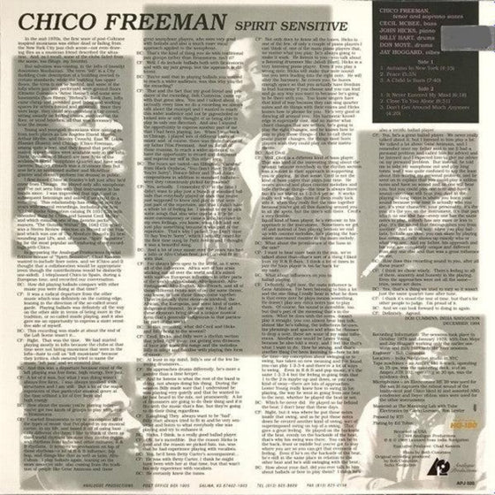Chico Freeman – Spirit Sensitive