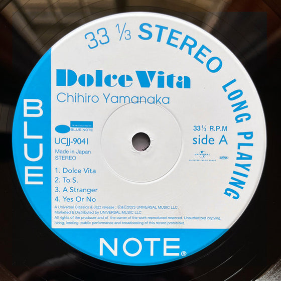 Chihiro Yamanaka – Dolce Vita (2LP, Japanese Edition)