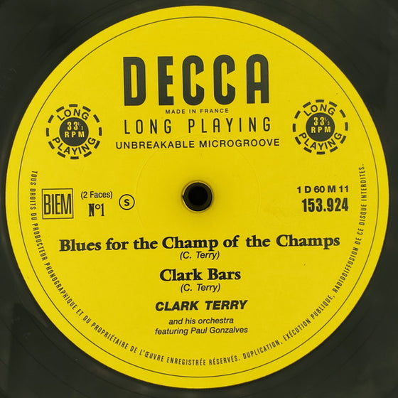 Clark Terry and his orchestra featuring Paul Gonsalves (Mono)
