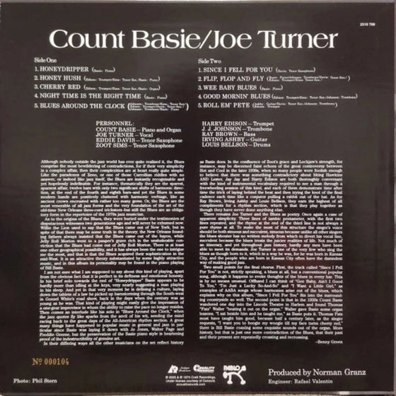 Count Basie & Joe Turner - The Bosses