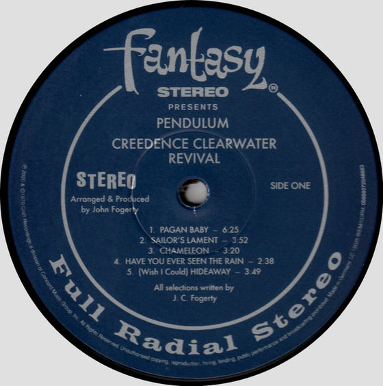 Creedence Clearwater Revival – Pendulum