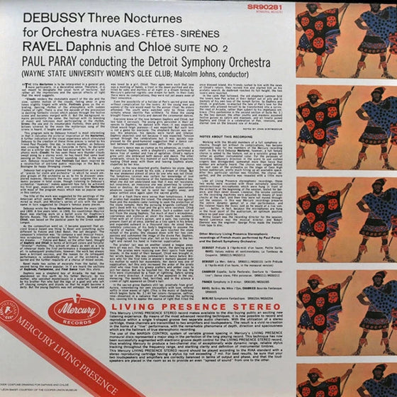 Debussy – Nocturnes For Orchestra & Ravel - Daphnis And Chloë, Suite No.2 - Paul Paray, Detroit Symphony