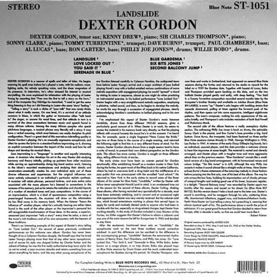 Dexter Gordon - Landslide (Mono) AUDIOPHILE