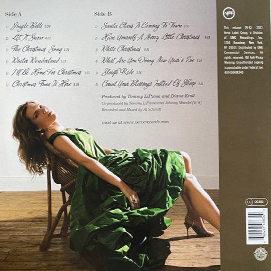 Diana Krall - Christmas Songs featuring The Clayton Hamilton Jazz