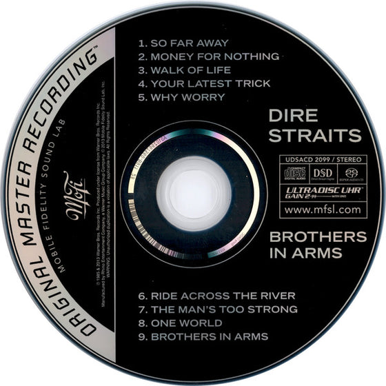 Dire Straits – Brothers in Arms (Hybrid SACD, Ultradisc UHR)