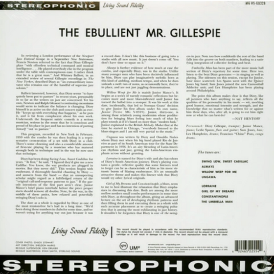 Dizzy Gillespie - The Ebullient Mr. Gillespie