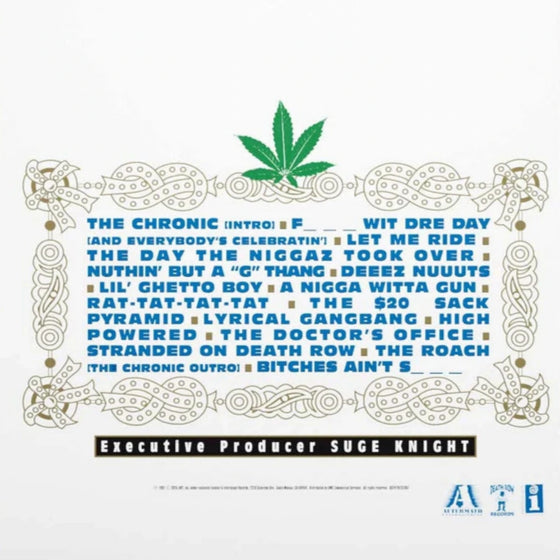 Dr. Dre - The Chronic (2LP, 1STEP, Slipcase)