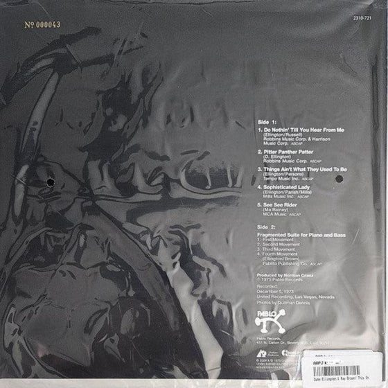 Duke Ellington & Ray Brown – This One’s For Blanton