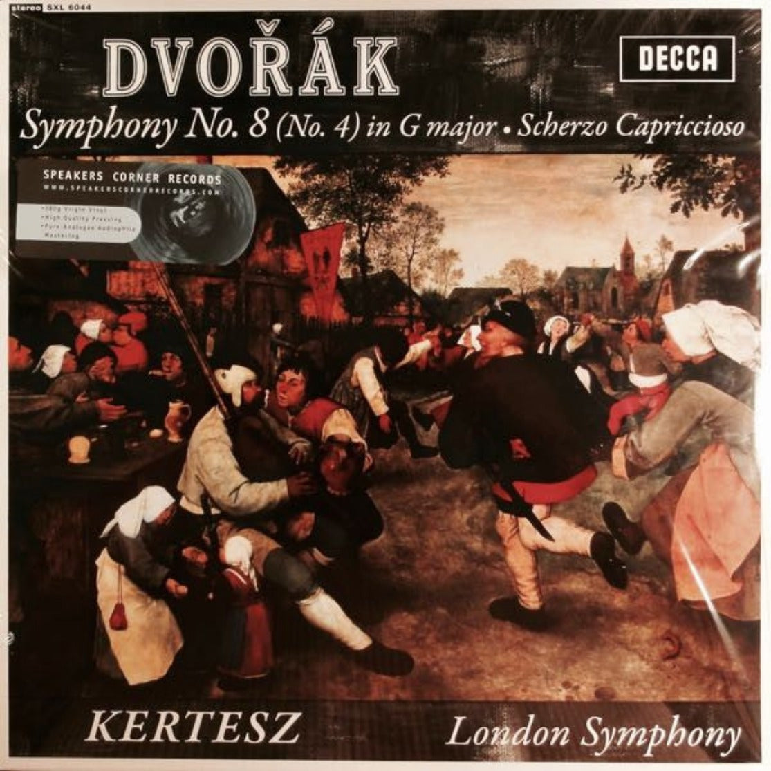 Dvořák – Symphony No. 8 & Scherzo Capriccioso - Kertesz, London
