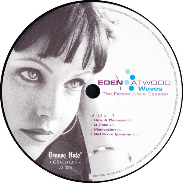 EDEN ATWOOD / WAVES LPレコード EdenAtwood_Waves-