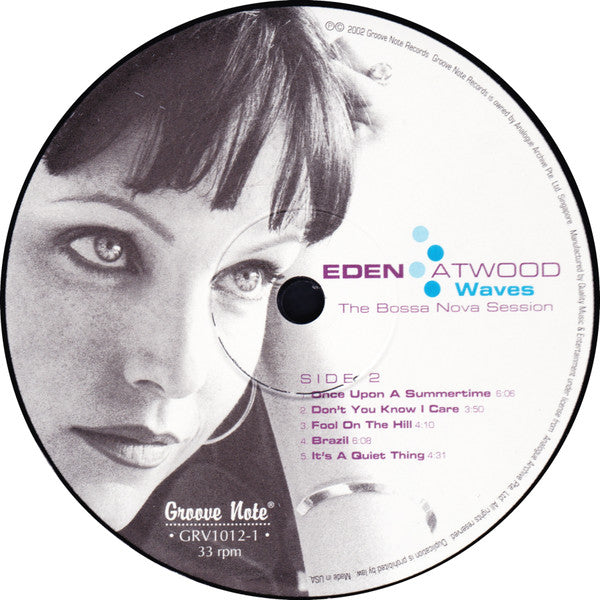 EDEN ATWOOD / WAVES LPレコード Eden Atwood: Waves: Eden