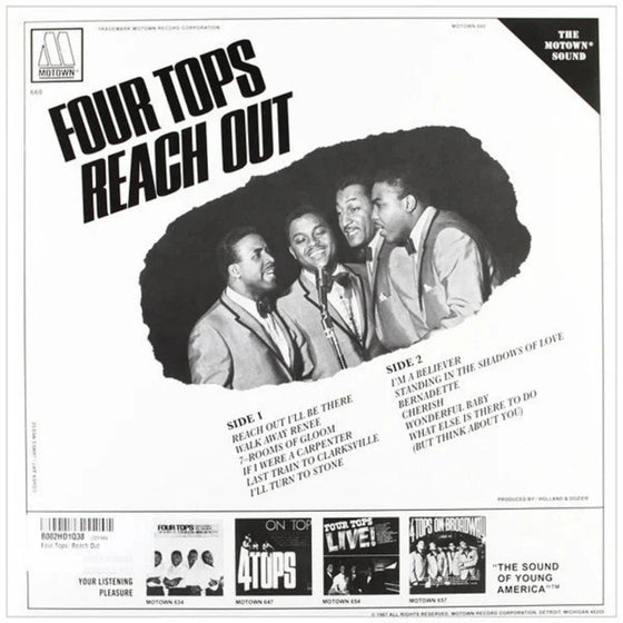 Four Tops - Reach Out (Label Speakers Corner) - RARITY - Audiophile