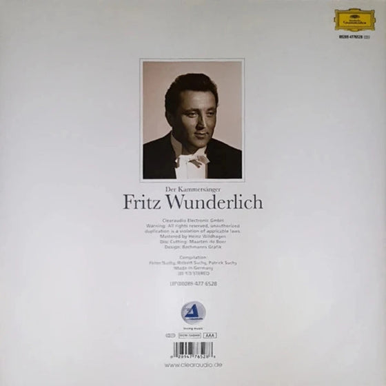 Fritz Wunderlich – Der Kammersänger