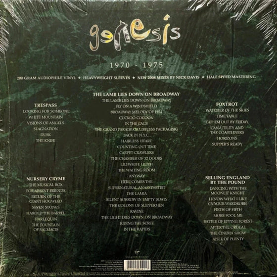 Genesis – 1970-1975 (6LP, Box set, Half Speed Mastering, 200g)