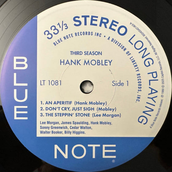 Hank Mobley - Third Season