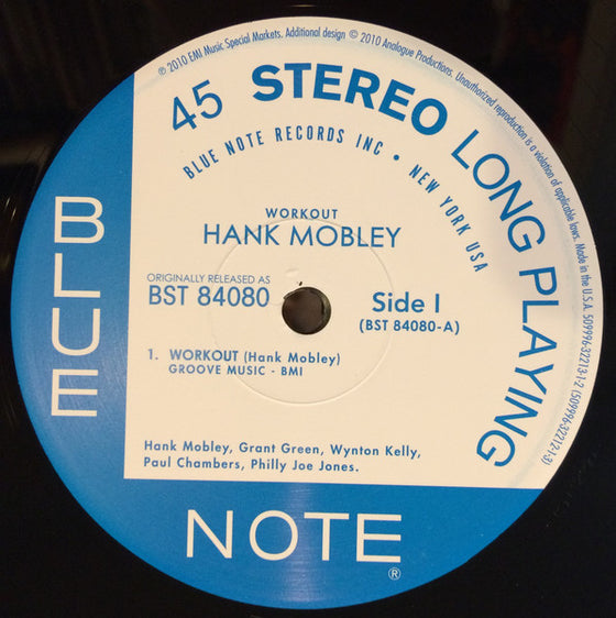 Hank Mobley – Workout 