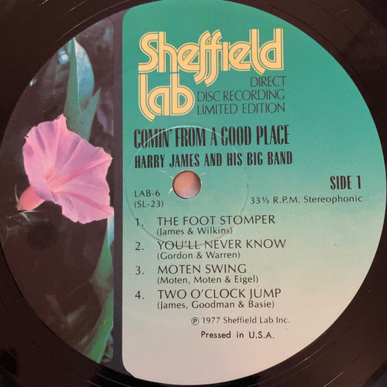 Harry James And His Big Band – Comin' From A Good Place