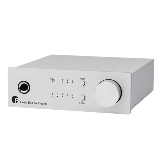 Headphone Amplifier - PRO-JECT HEAD BOX S2 Digital