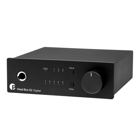 Headphone Amplifier - PRO-JECT HEAD BOX S2 Digital